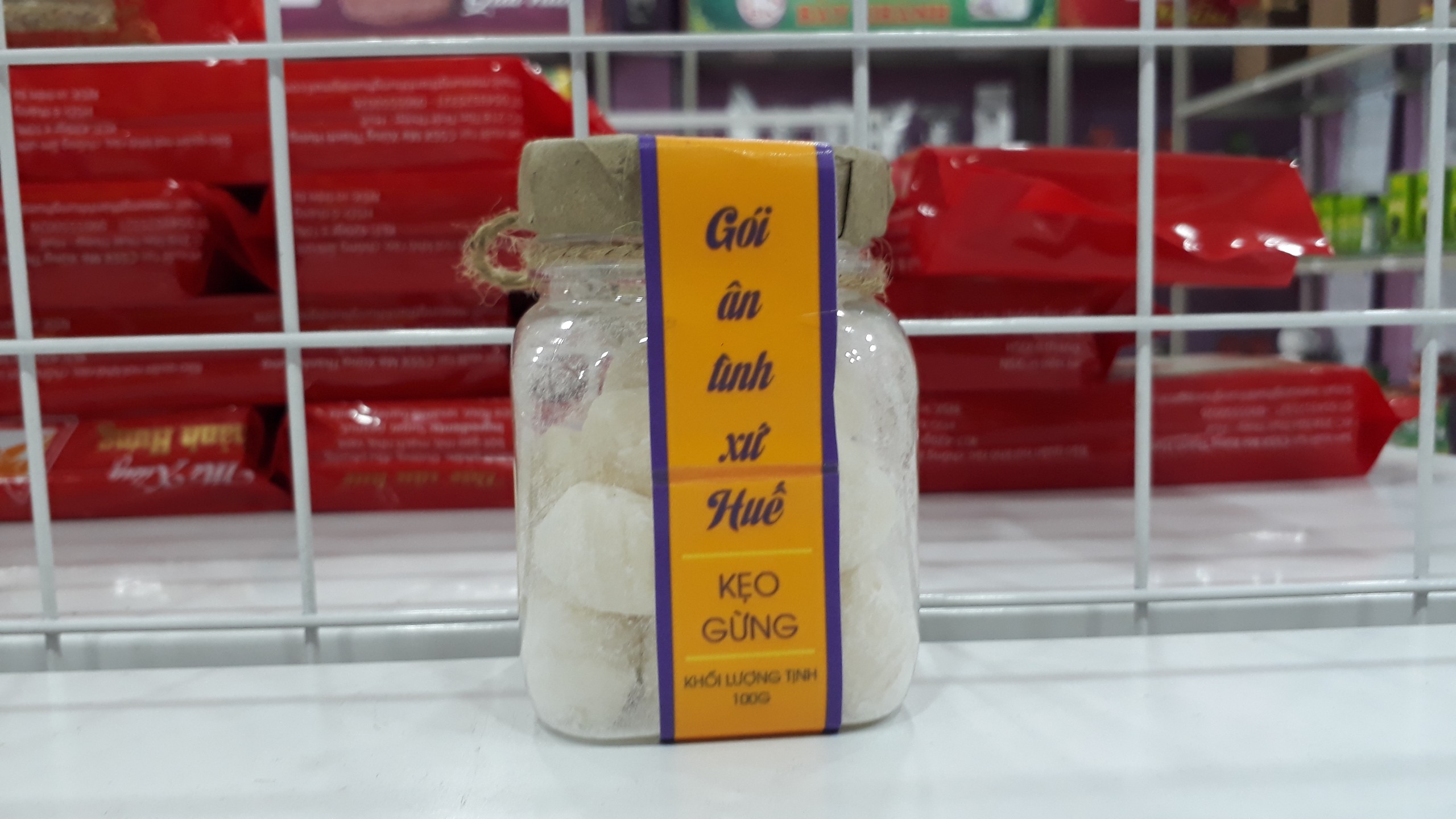 Kẹo gừng Huế - Mộc truly Hue's 100gr